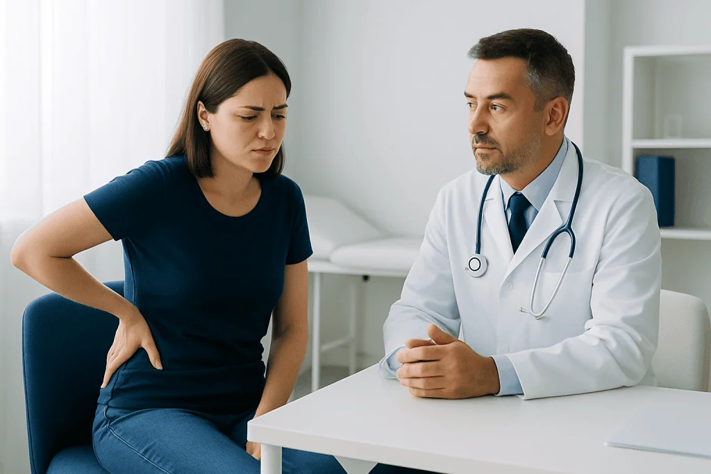 Left Side Pain Above Hip: Possible Causes and When to Seek Care 3 Common causes: from muscle strain to digestive and kidney problems — left side pain above hip