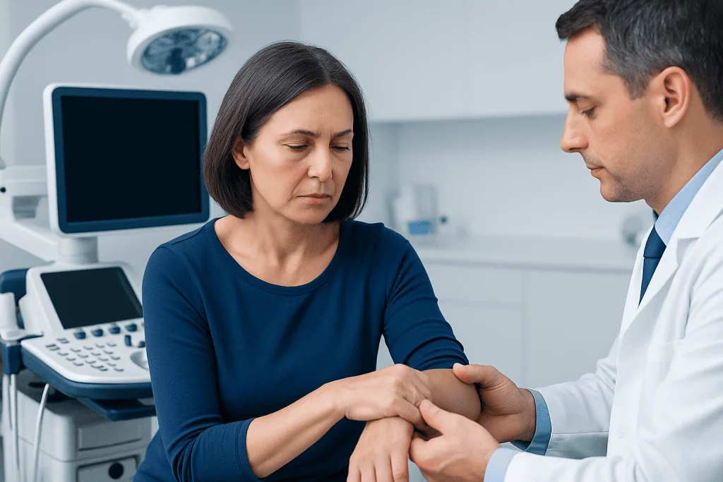 Common causes of a hard lump on the wrist — hard lump on wrist feels like bone