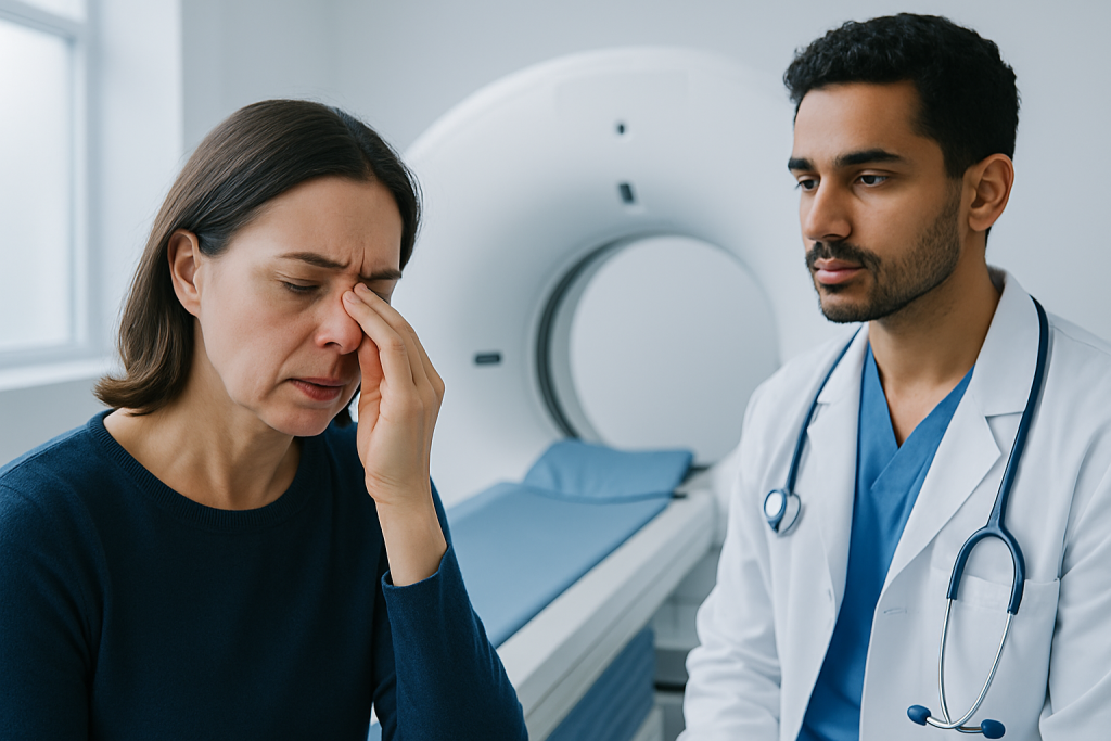 Common causes of a headache with a nosebleed — headache and nosebleed