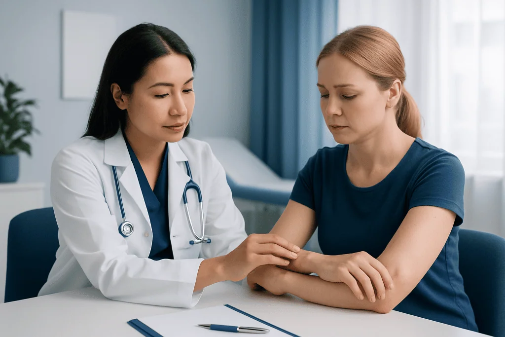 Common causes of bumps on elbows — bumps on elbows