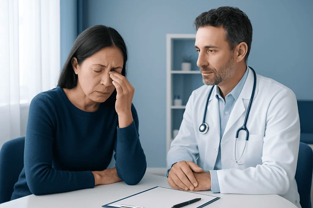 Common causes of pain at the corner of the eye — pain at the corner of the eye