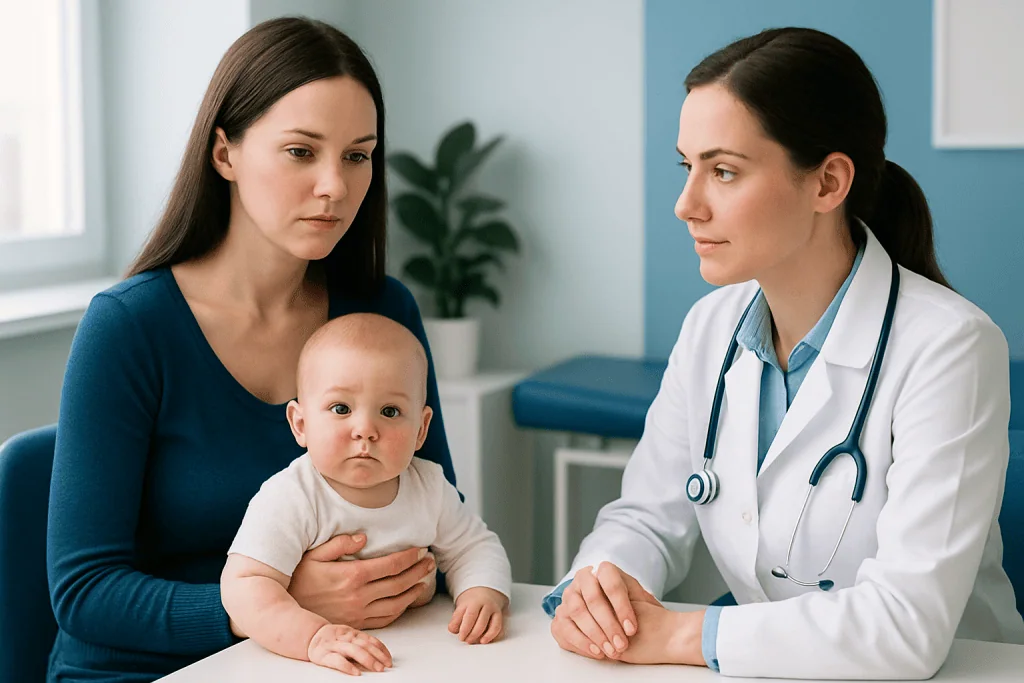 Common causes of red blotches on an infant face — red blotches on infant face