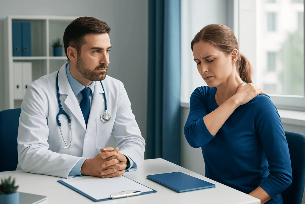 Common causes of right shoulder blade pain — right shoulder blade pain