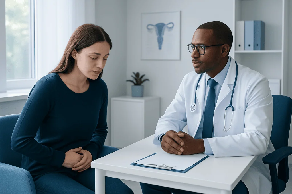 Common causes of spotting before period — spotting before period