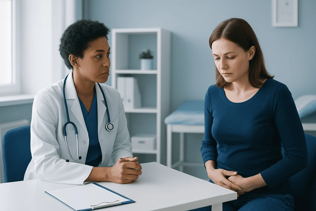 Ovarian Cancer Symptoms: Common Causes, Related Conditions, and When to See a Doctor 3 Common causes of these symptoms and related conditions — ovarian cancer symptoms