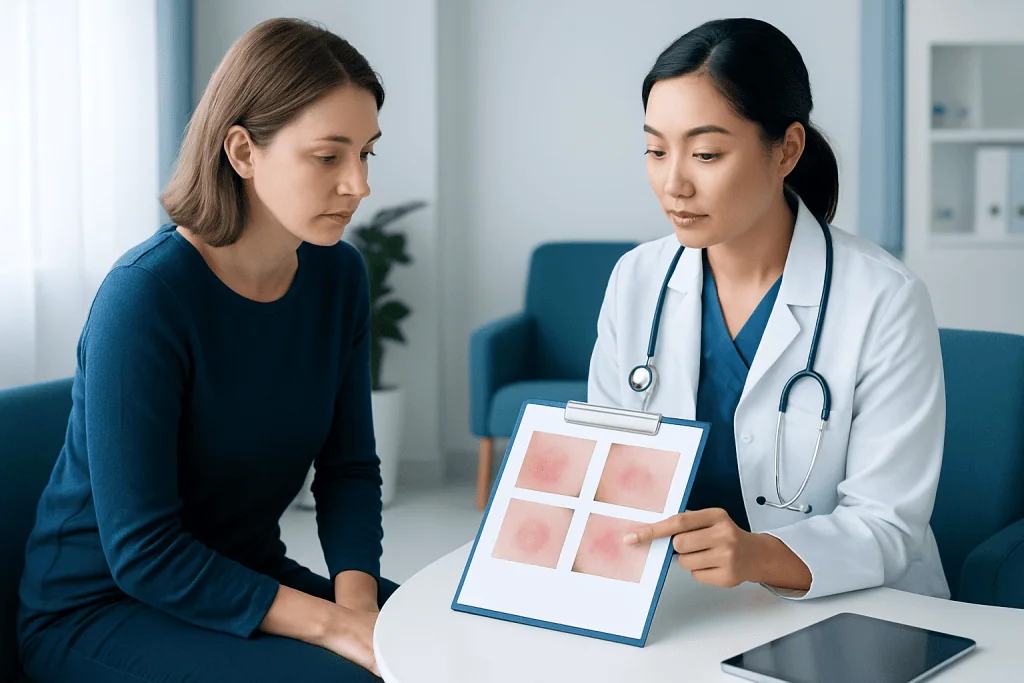 Common causes patients often compare in skin irritation photos — photos of skin irritations