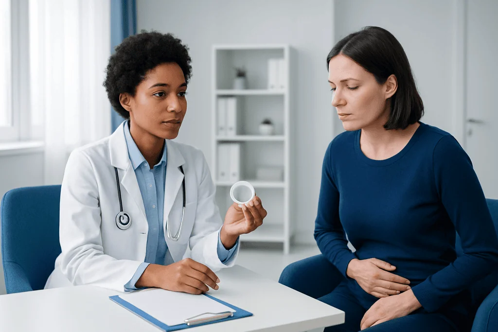 Common concerns: leakage, discomfort, and removal problems — menstrual disc