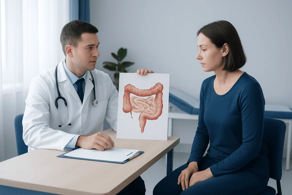 Common conditions that can affect the transverse colon — transverse colon