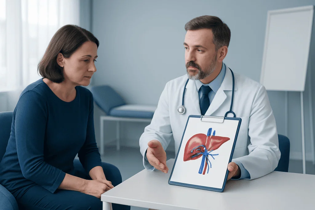 Common disorders and complications — hepatic artery