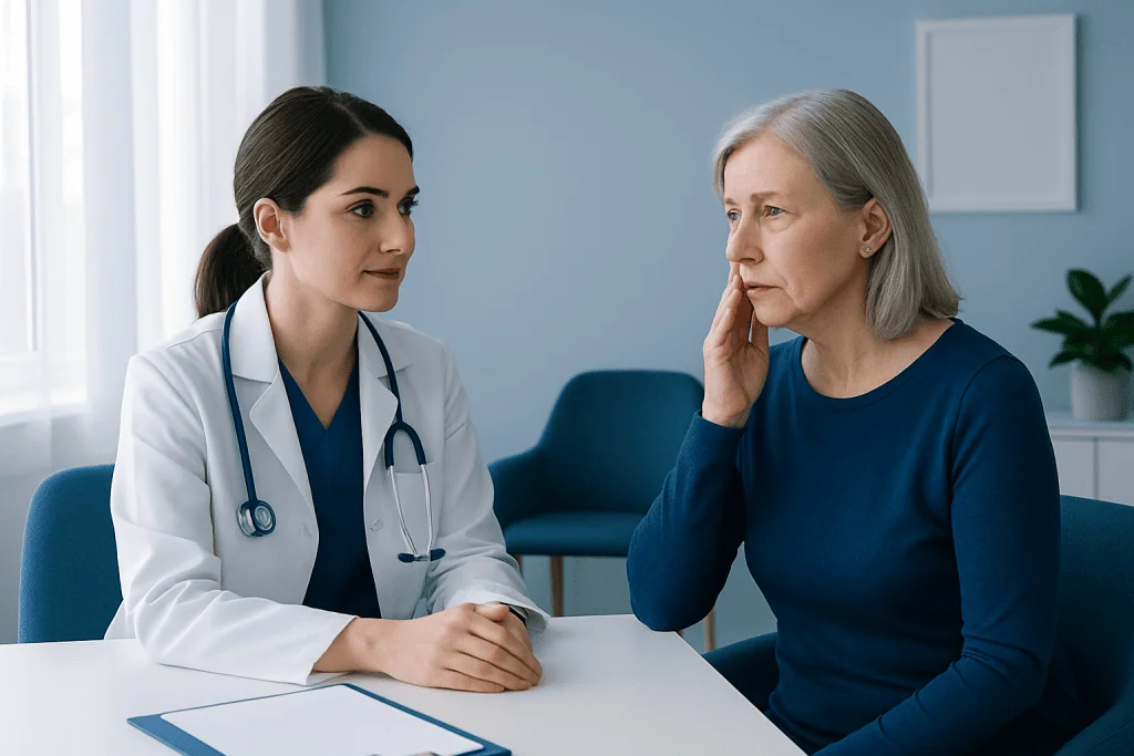 Common features and what patients usually notice — nasolabial fold