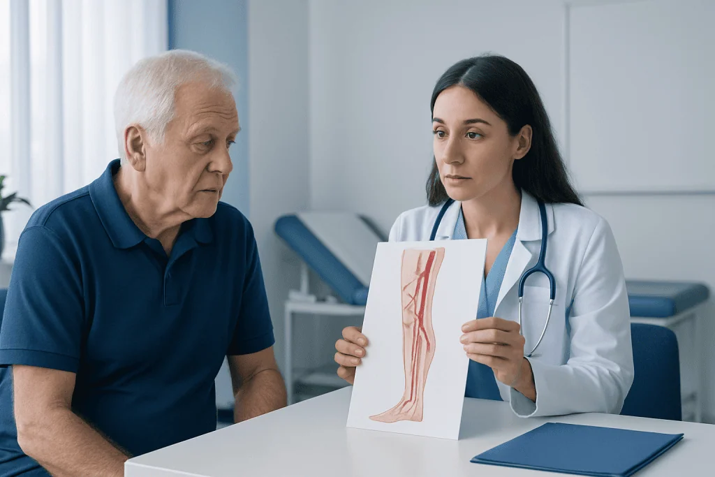 Common femoral artery problems and symptoms — femoral artery