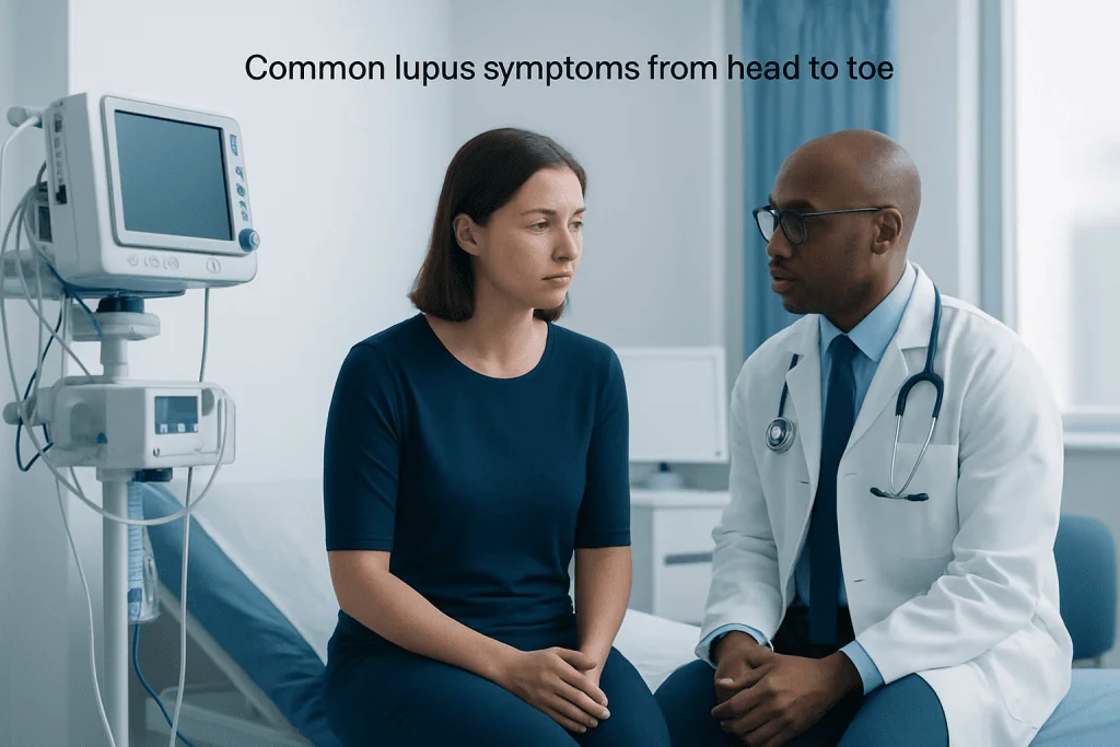 Common lupus symptoms from head to toe — lupus symptoms