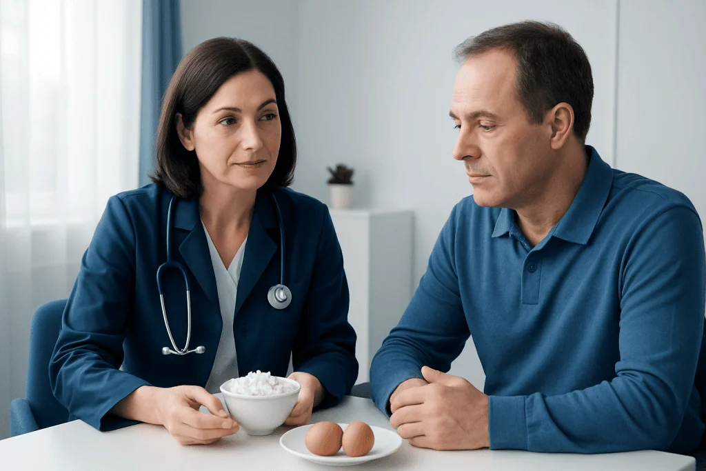 Common myths and what the evidence actually shows — cottage cheese and eggs