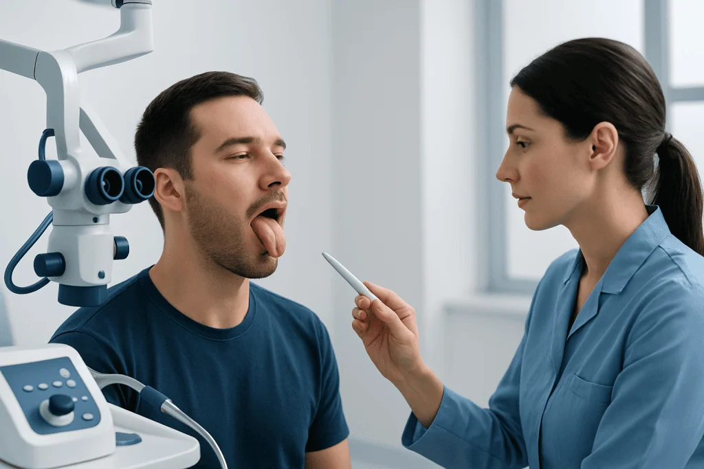 Common Normal Variations and Temporary Changes — healthy tongue