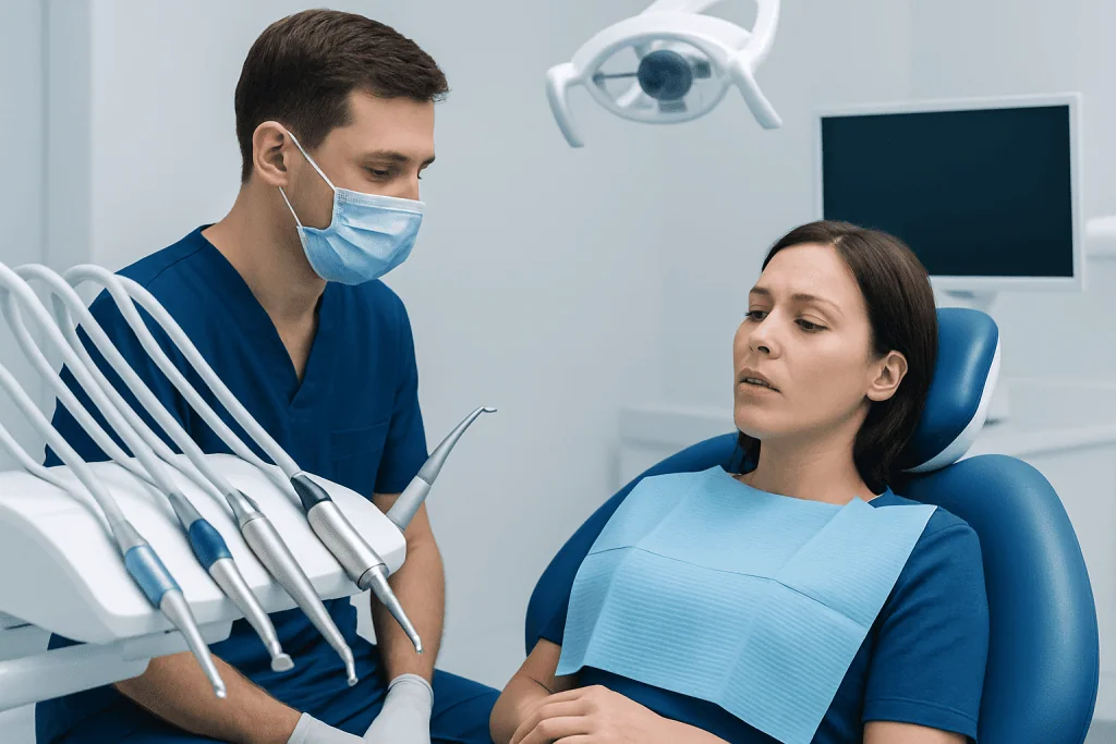 Common oral health problems and symptoms — dental care and
