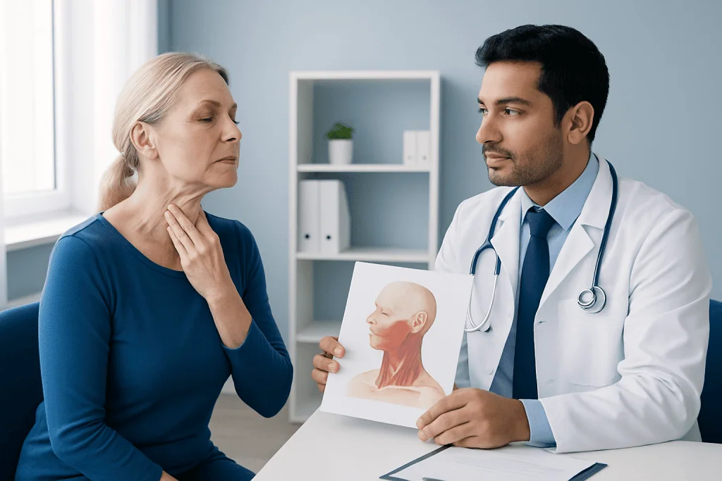 Common platysma-related concerns and symptoms — platysma