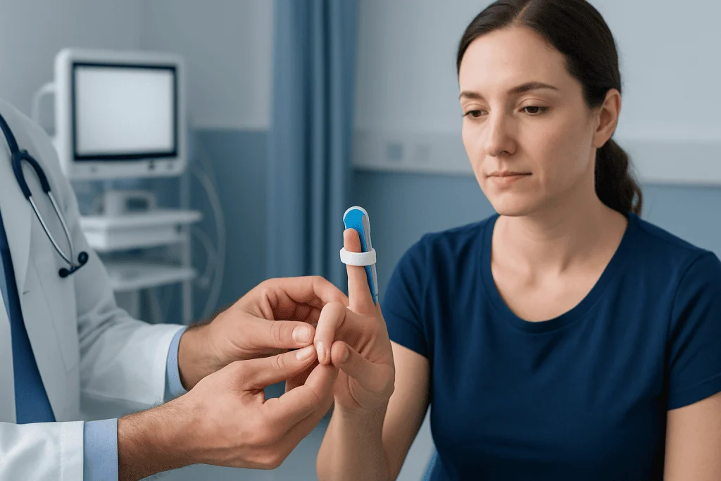 Common reasons a finger splint may be used — finger splint