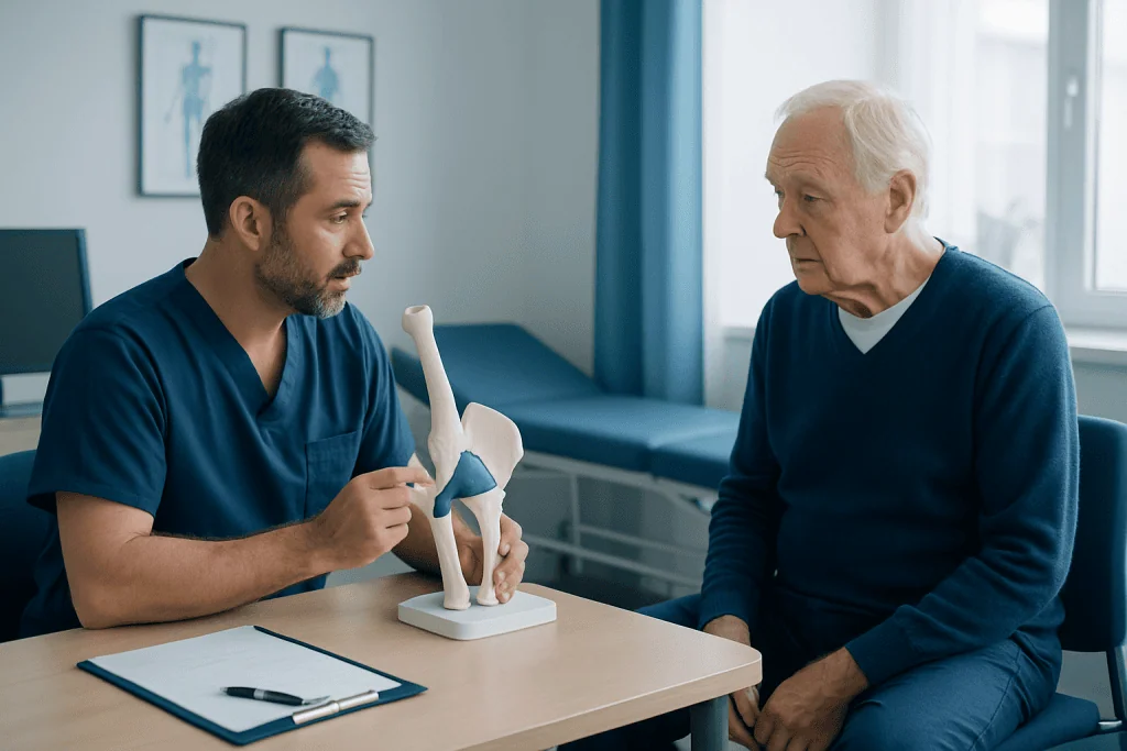 Common reasons for surgery: fractures, joint damage, and other factors — hemiarthroplasty