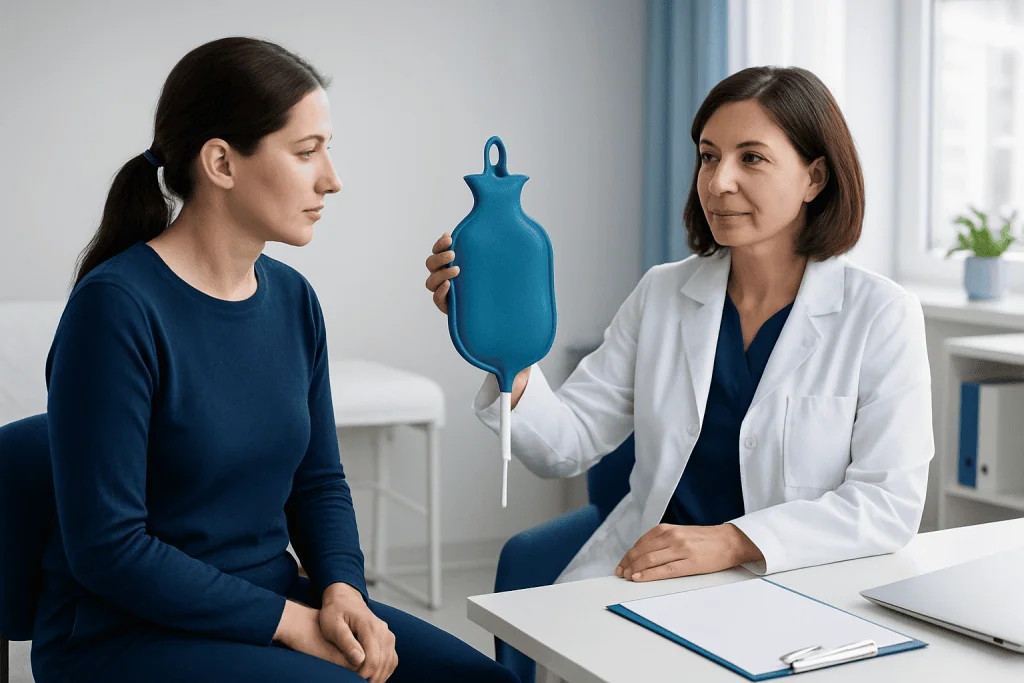 Common reasons someone may need an enema bag — enema bag
