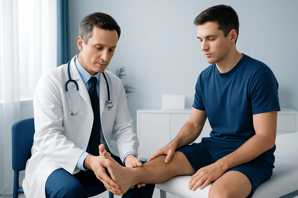 Common reasons the ankle becomes stiff — ankle mobility exercises