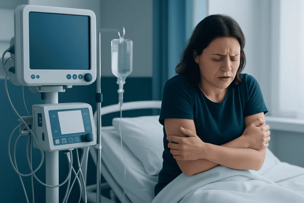 Common signs and associated symptoms — shivering