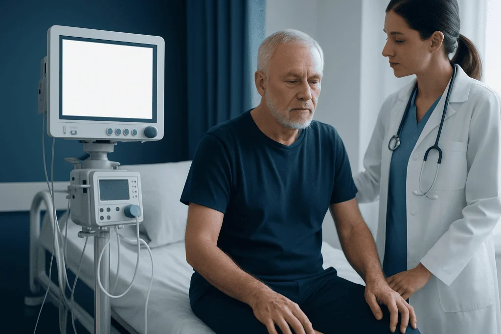 Common signs and how patients experience it — muscle weakness