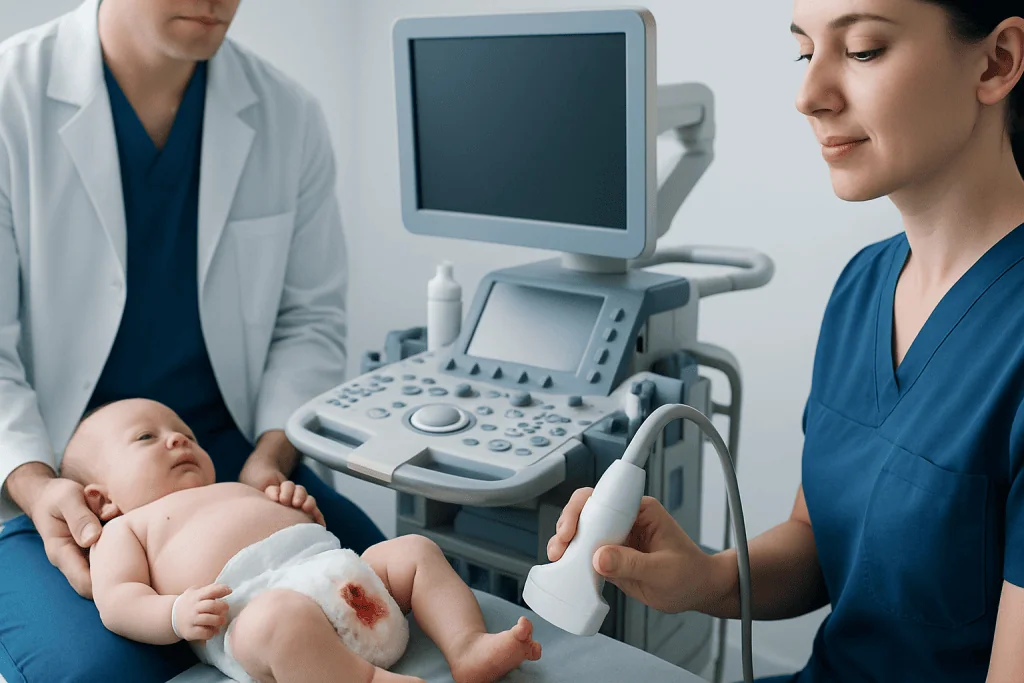Common signs and stool patterns to notice — blood in infant poop