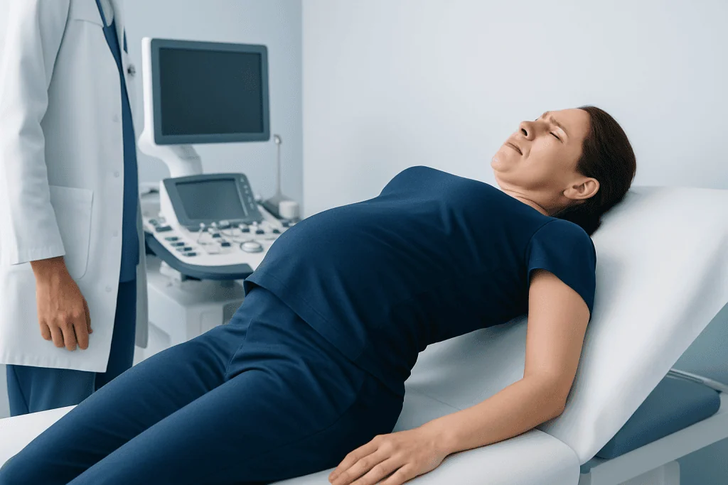 Common signs and symptoms — arched back