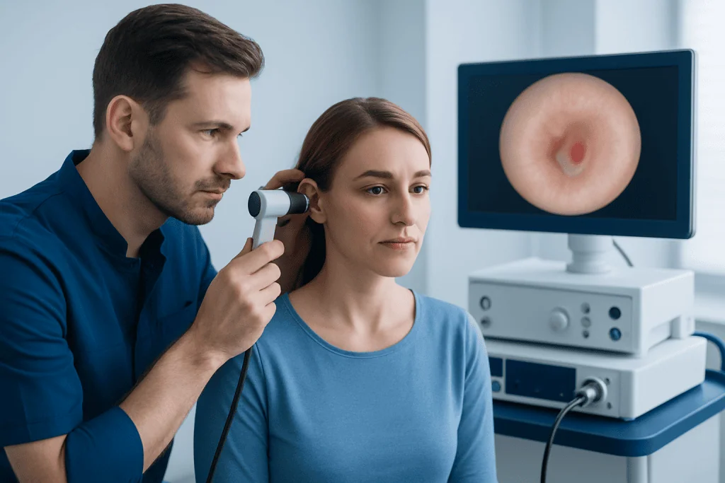 Common Signs and Symptoms — spot inside ear