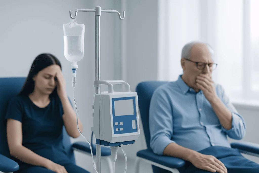 Common signs and symptoms — weak immune system