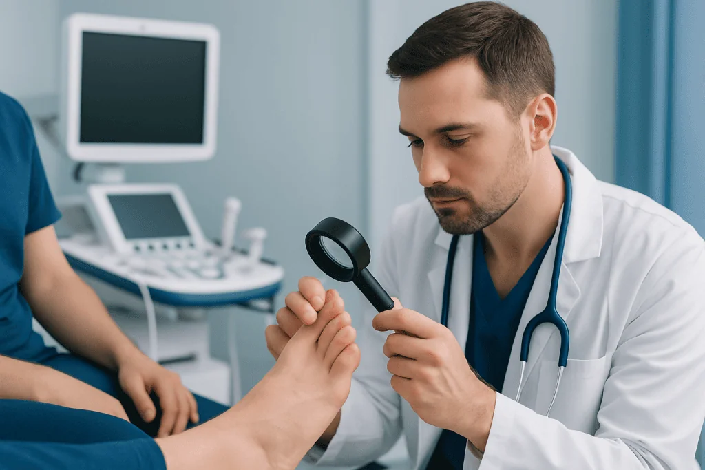 Common Signs and Symptoms to Notice — white pimple on bottom of toe
