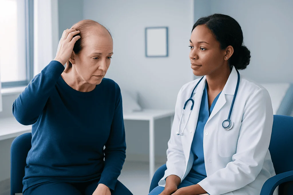 Common Signs and What Pattern to Look For — does ozempic cause hair loss