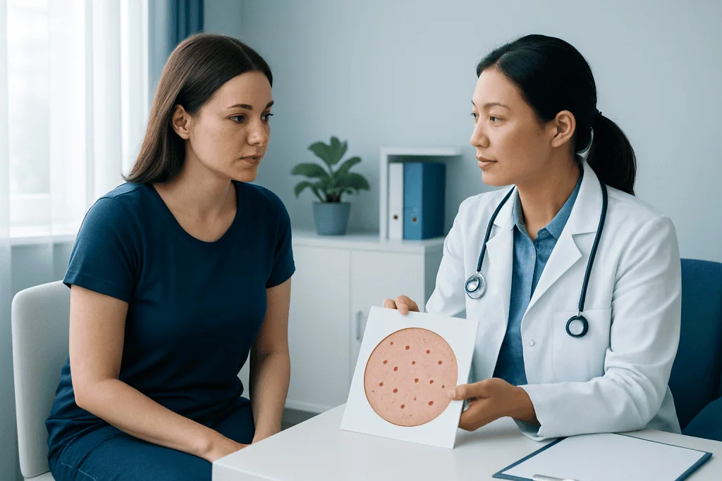 Pores: An Evidence-Based Guide for Patients 3 Common signs, skin patterns, and related concerns — pores