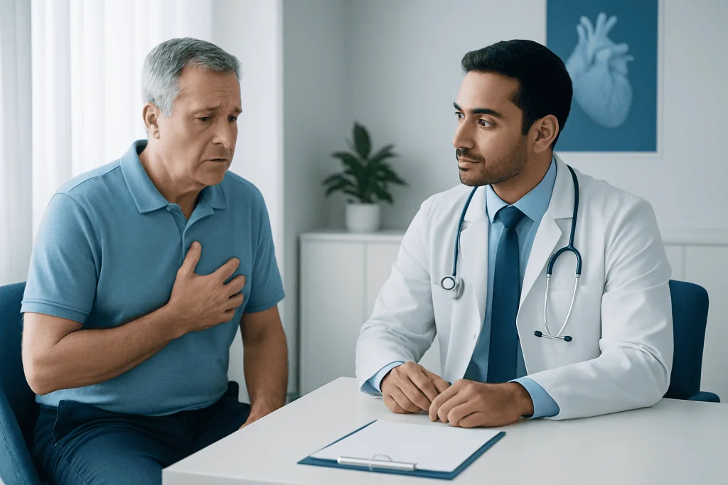 Common signs that may involve the heart — heart