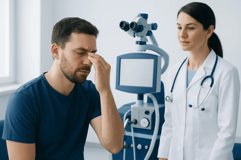 Common sinus symptoms — symptom sinus