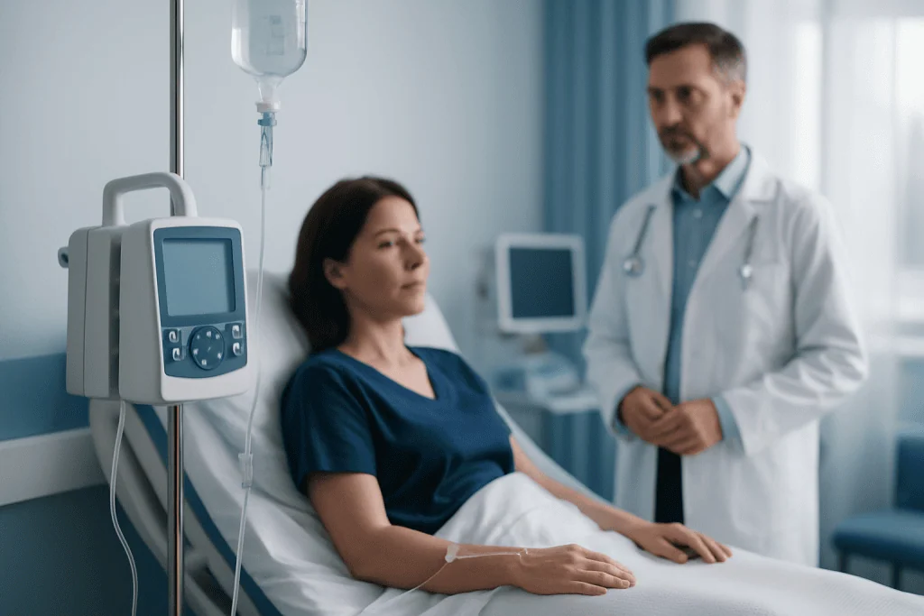 Common situations when antiemetic drugs are used — antiemetic drugs