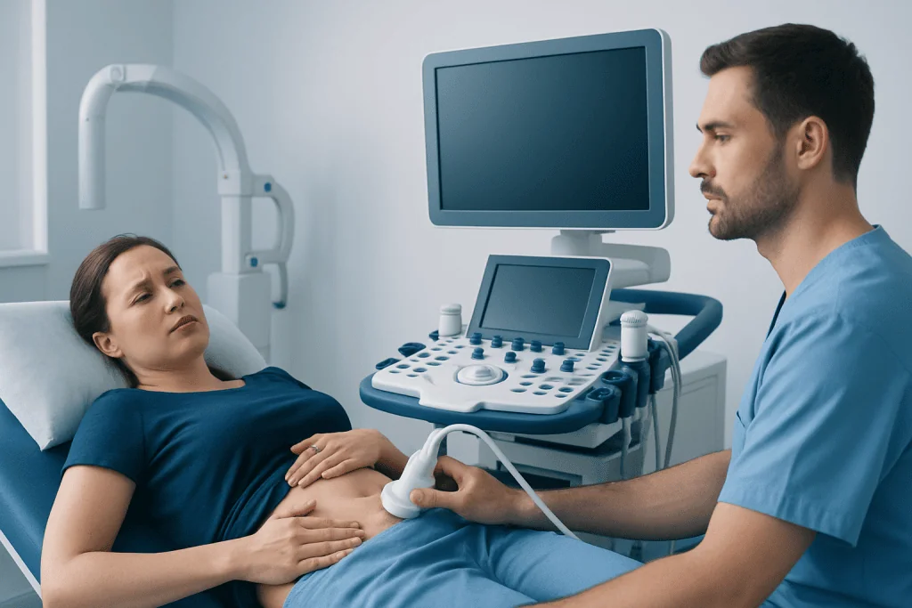 Common symptom patterns and what they may suggest — sore tummy and back