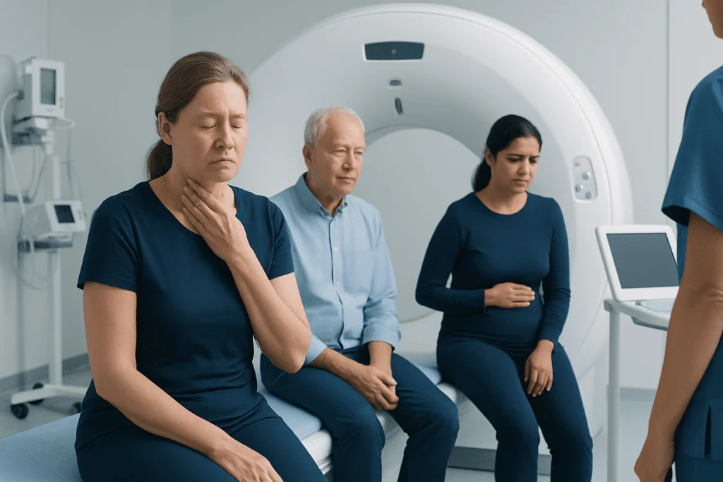 Common symptoms across different cancers — types of cancer
