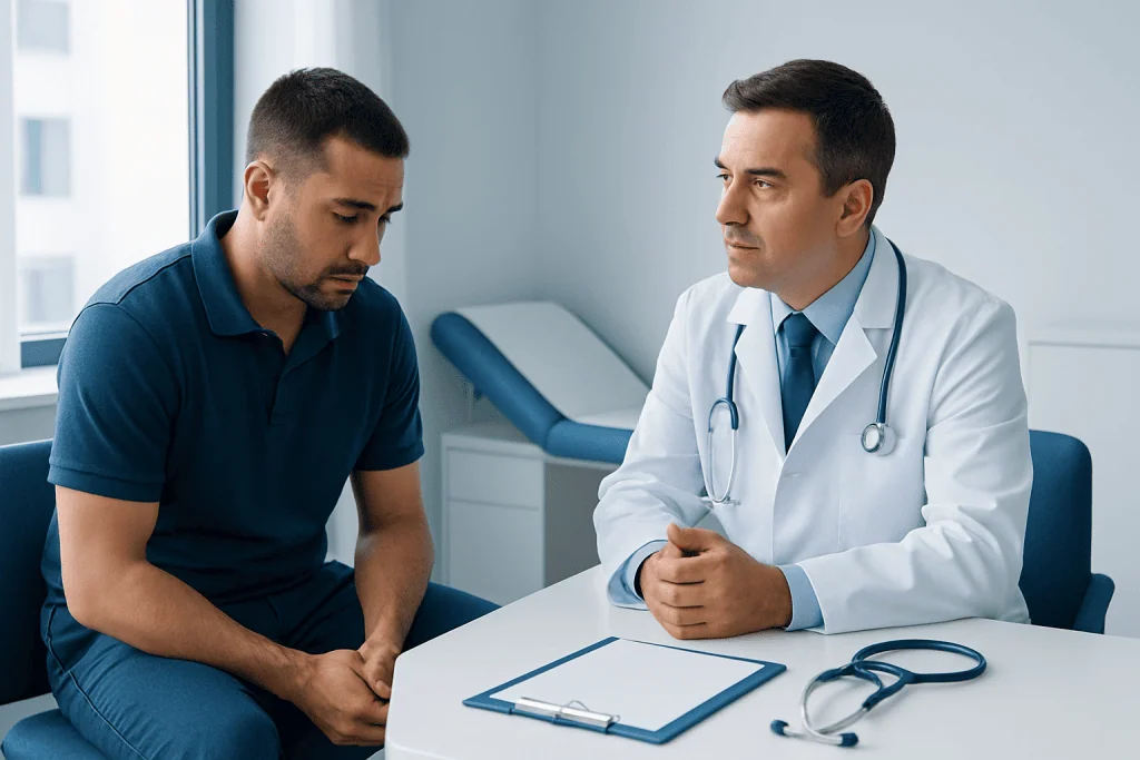 Common symptoms and changes people notice — testes