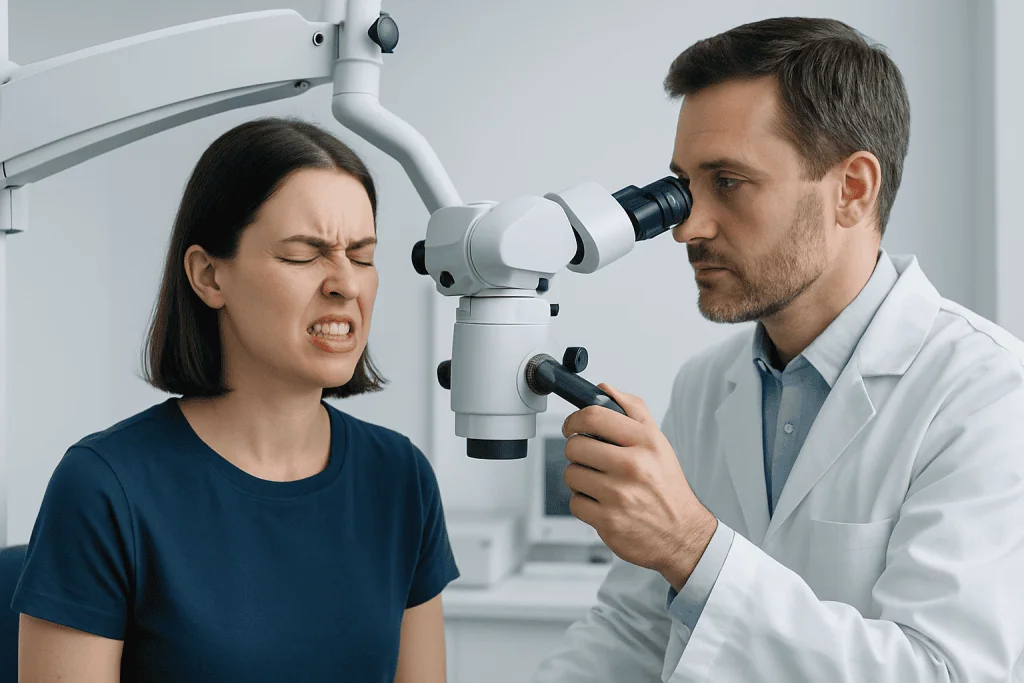 Common symptoms and daily effects — trismus