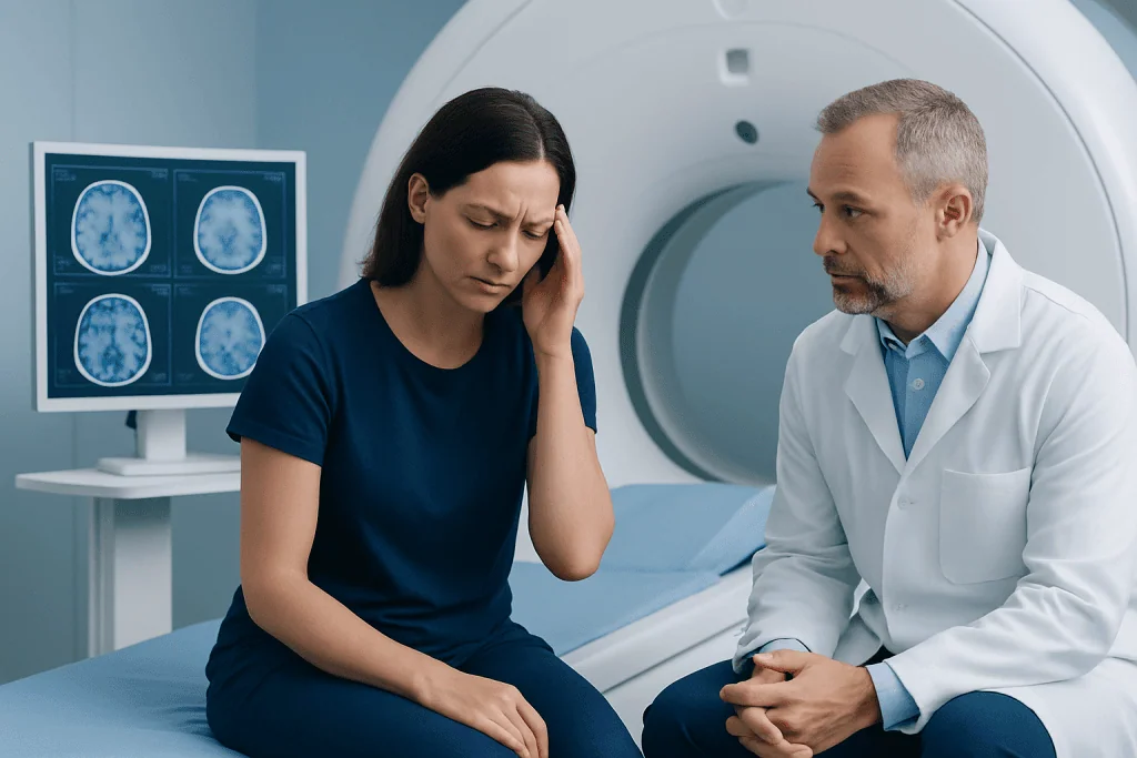 Common symptoms and headache patterns specialists look for — repeated headaches with normal scans