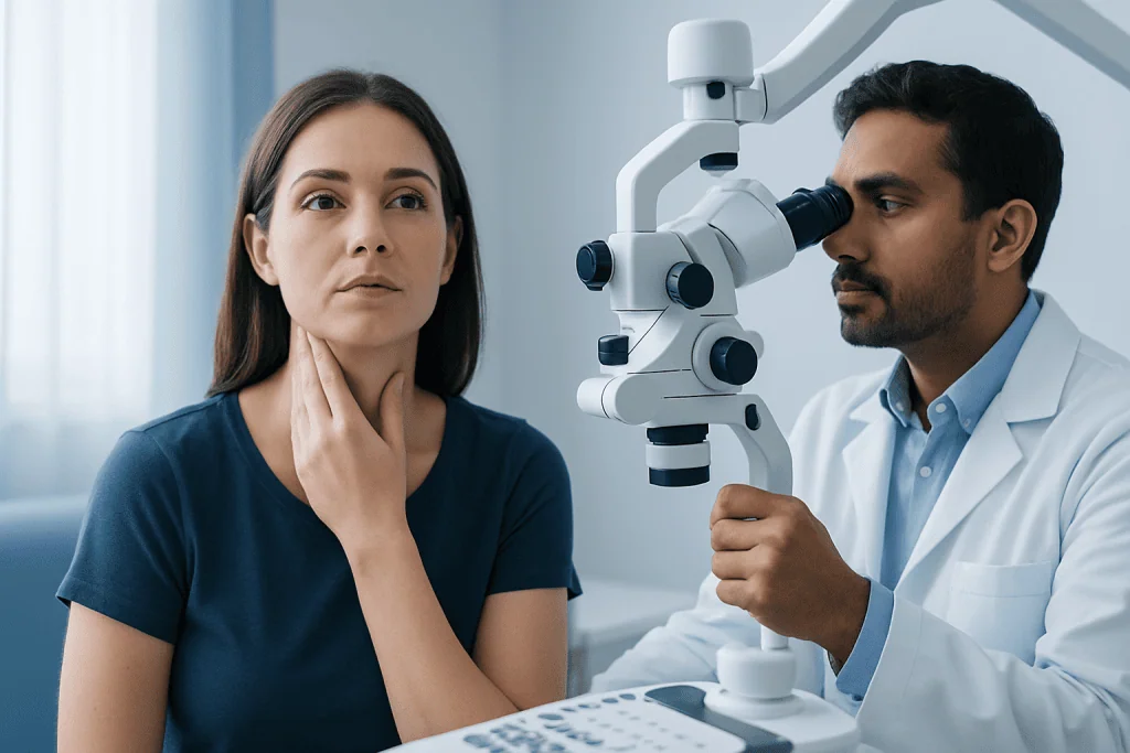 Common symptoms and how it may feel — pleomorphic adenoma
