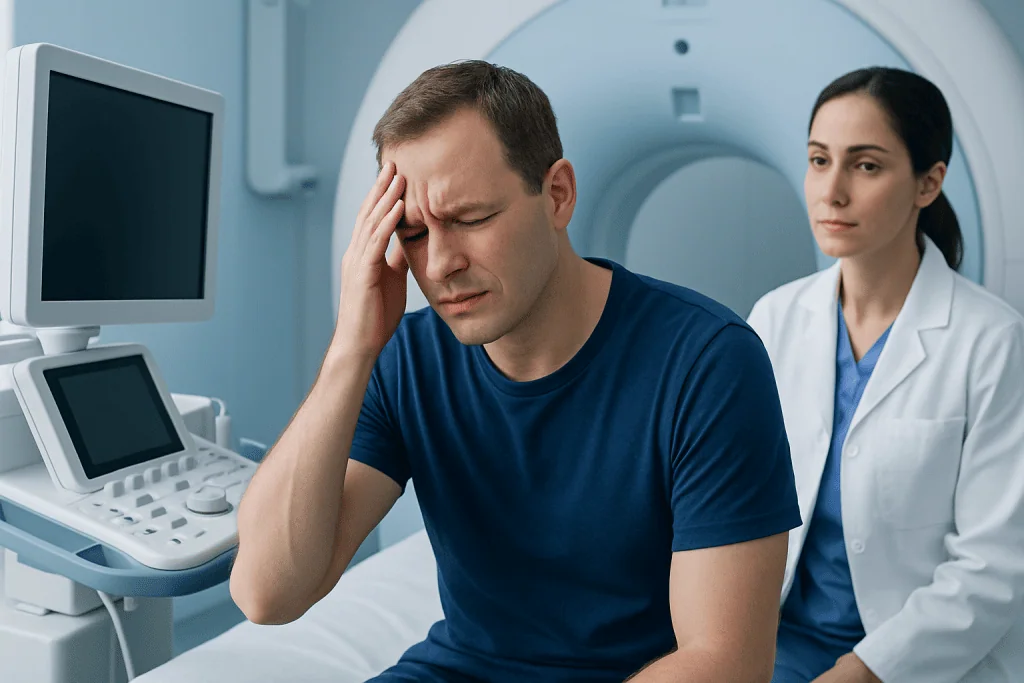 Common Symptoms and How the Pain May Feel — center head headache