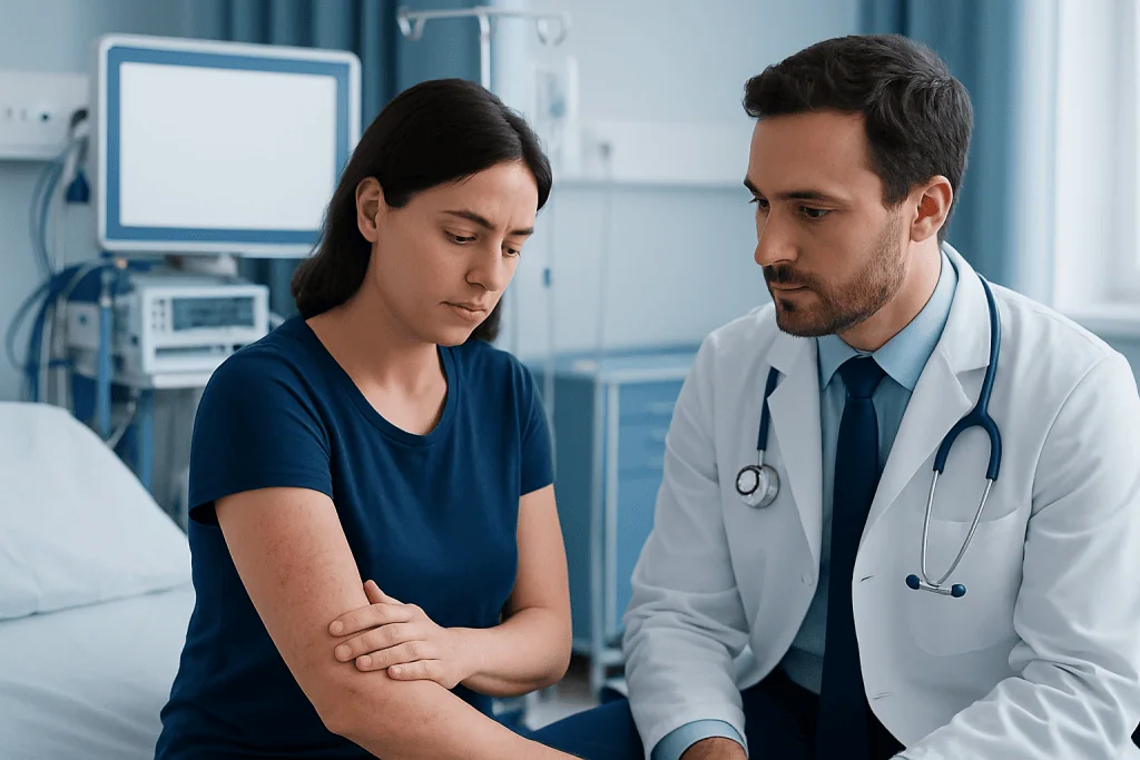 Common symptoms and how the rash may look — allergic reaction rash