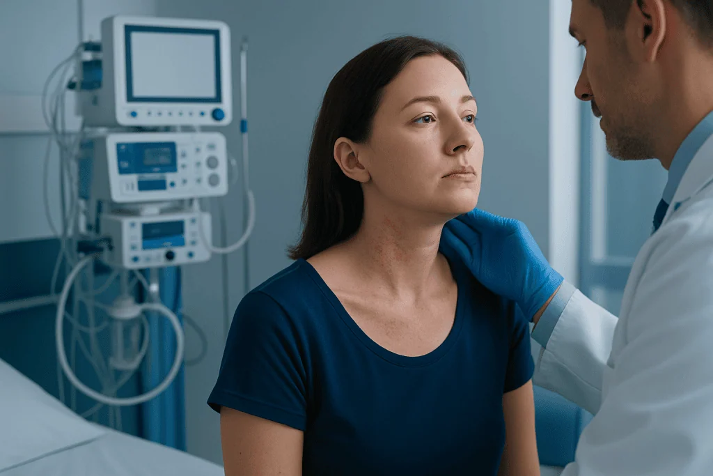 Common Symptoms and How They Can Look — rash on neck
