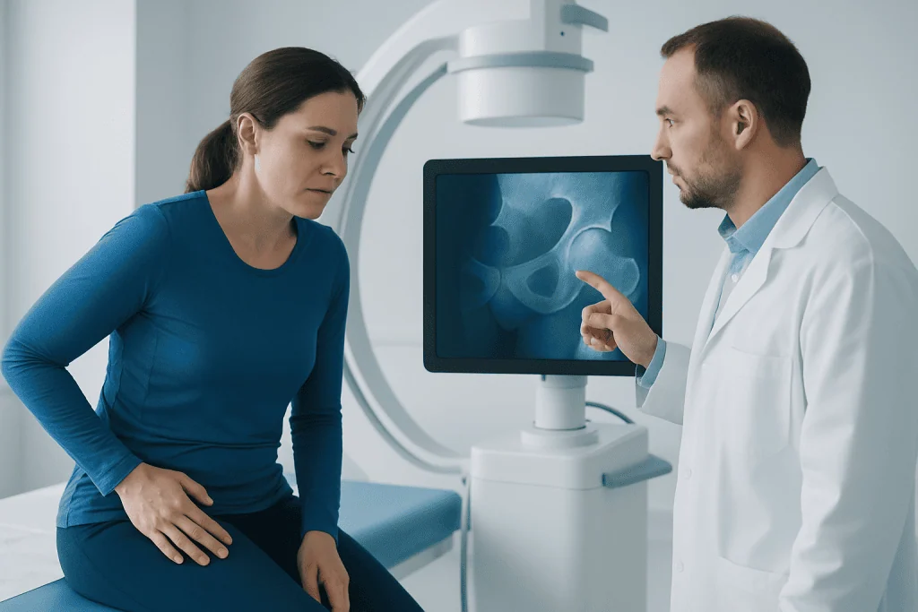Common symptoms and how they feel — fitness hip