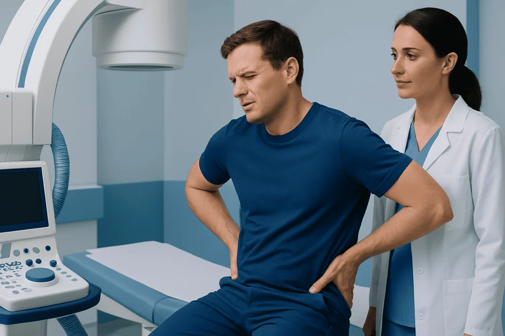 Common symptoms and how they feel — back nerve trapped