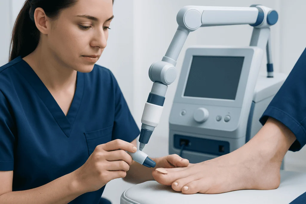 Common symptoms and nail changes to notice — yellow toenails