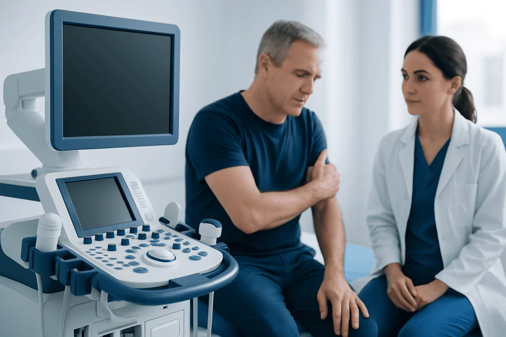 Common symptoms and patterns — left arm pain