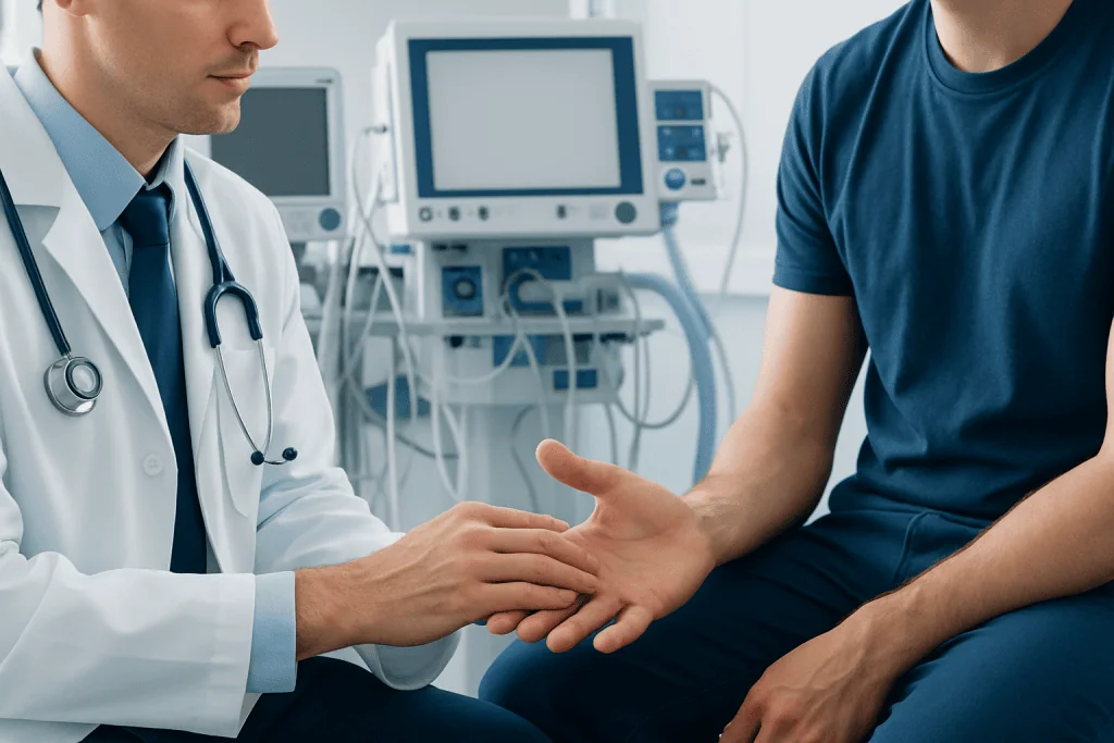 Common symptoms and patterns doctors look for — loss of feeling in fingers on right hand